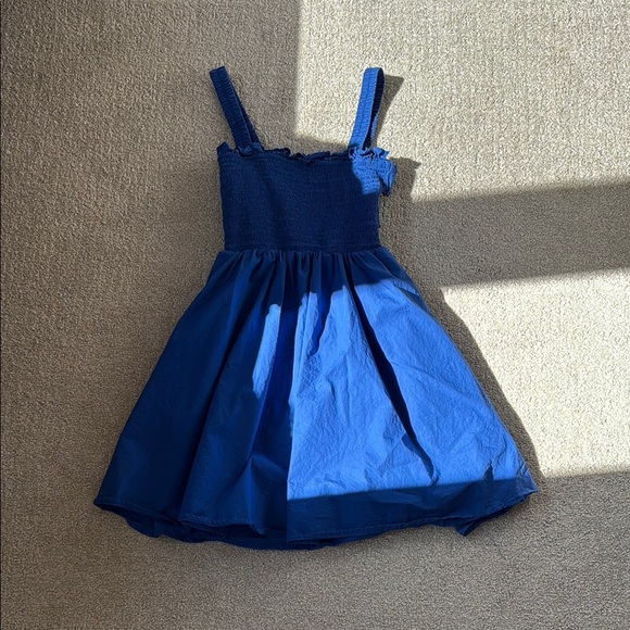 Altar'd State Dresses & Skirts - ALTRD STATE BLUE FLOWY MINI DRESS WITH DESIGNED BACK SIZE XS